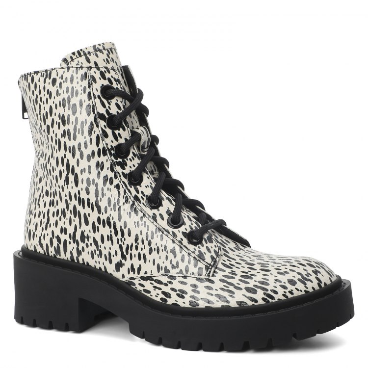 фото Женские ботинки kenzo pike lace up boots bt340 бежево-белый р.38