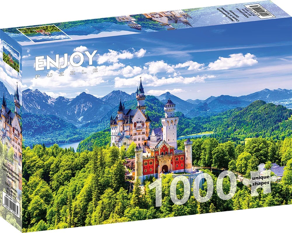 

Пазл Enjoy 1000 дет Замок Нойшванштайн летом, Германия, EN1000