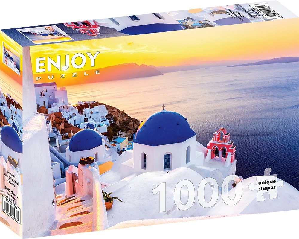 

Пазл Enjoy 1000 дет Восход над Санторини, Греция, EN1000
