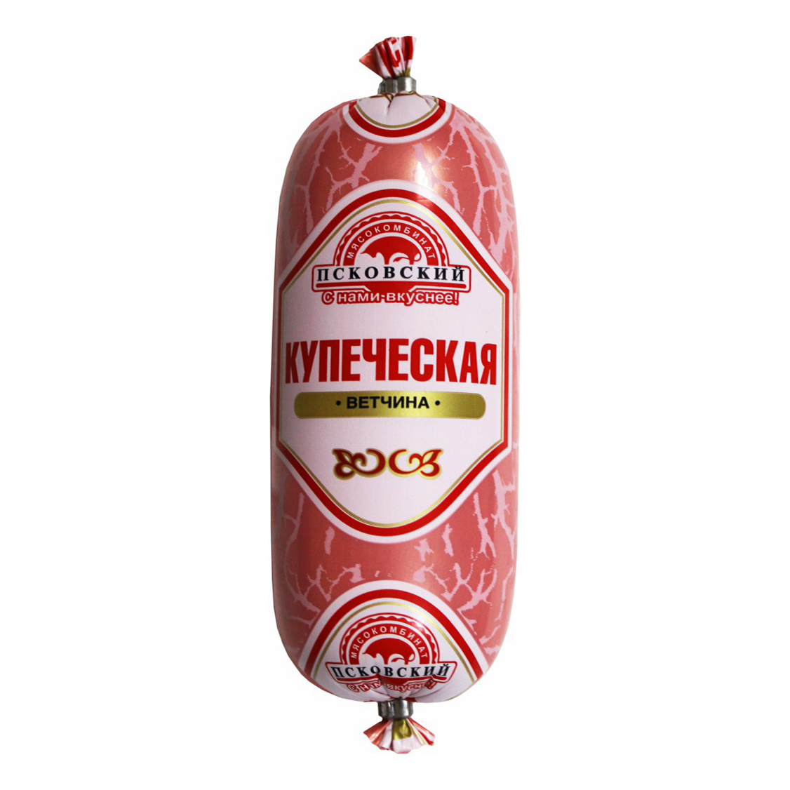 

Колбаса МК Псковский Купеческая ветчинная вареная 400 г