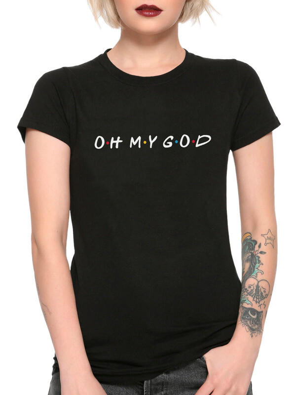 

Футболка женская Dream Shirts Друзья черная 3XL, Друзья