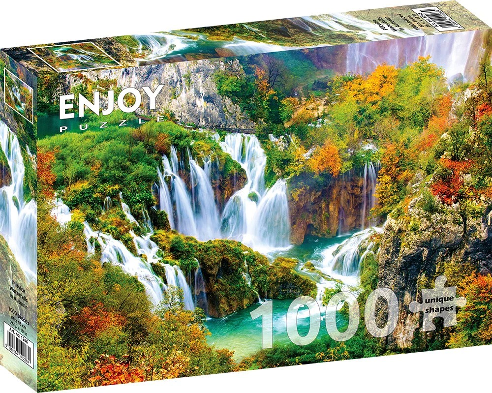 

Пазл Enjoy 1000 дет Плитвицкие водопады осенью, EN1000