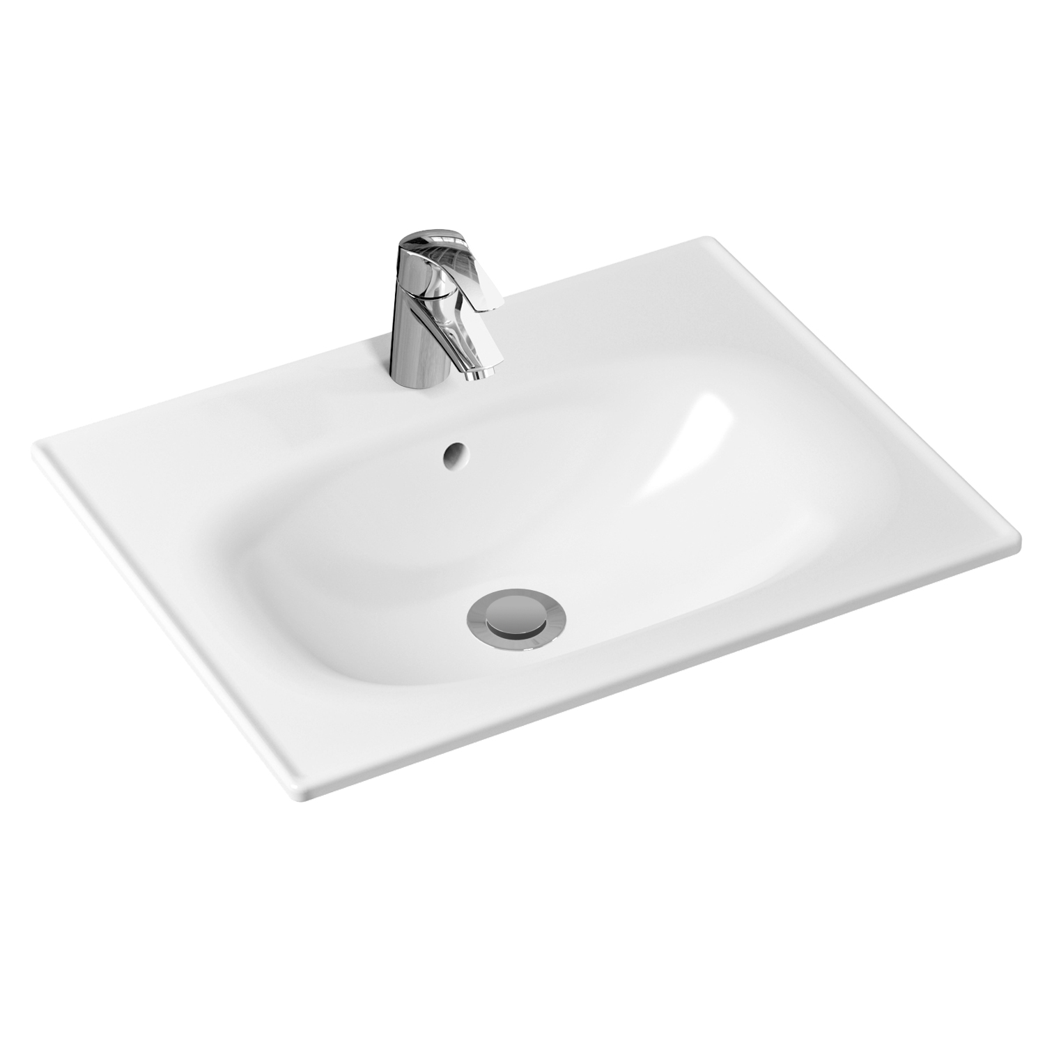 

Комплект 2 в 1 Lavinia Boho Bathroom Sink 21510439, врезная раковина 60 см