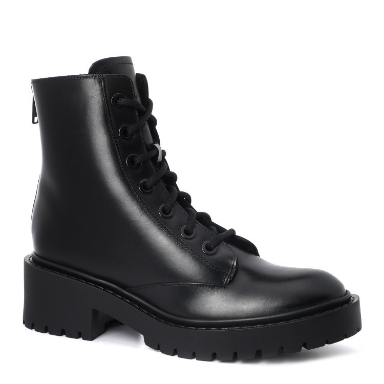 фото Женские ботинки kenzo pike lace up boots bt341 черный р.35