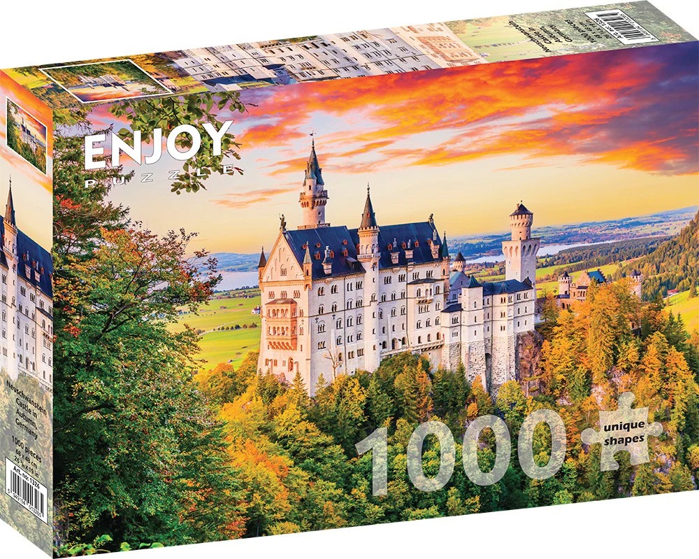 

Пазл Enjoy 1000 дет Замок Нойшванштайн осенью, Германия, EN1000