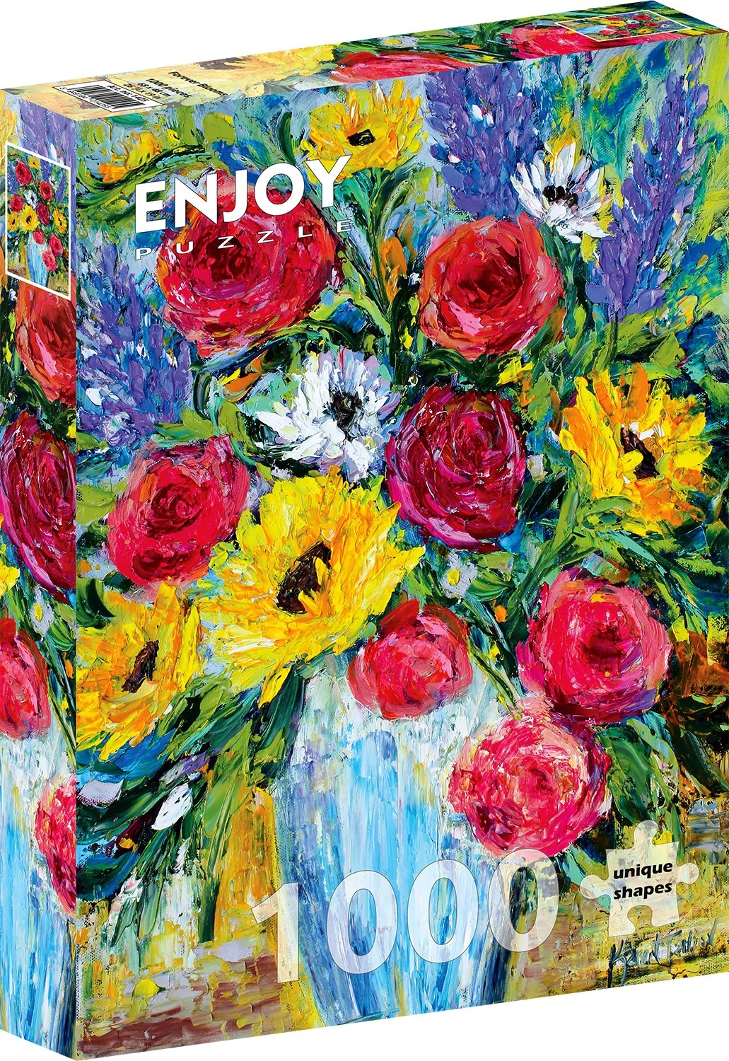 

Пазл Enjoy 1000 дет Вечное цветение, ENTarlton