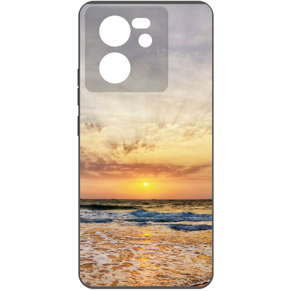 

Чехол-накладка Krutoff Soft Case Индия, Пляжи Гоа для Xiaomi 13T черный