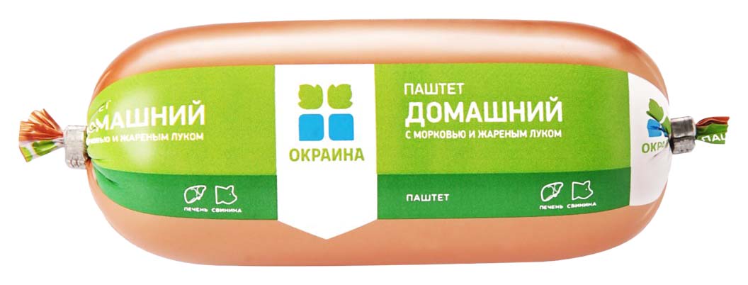 

Паштет из печени Окраина Домашний с морковью и жареным луком 200 г