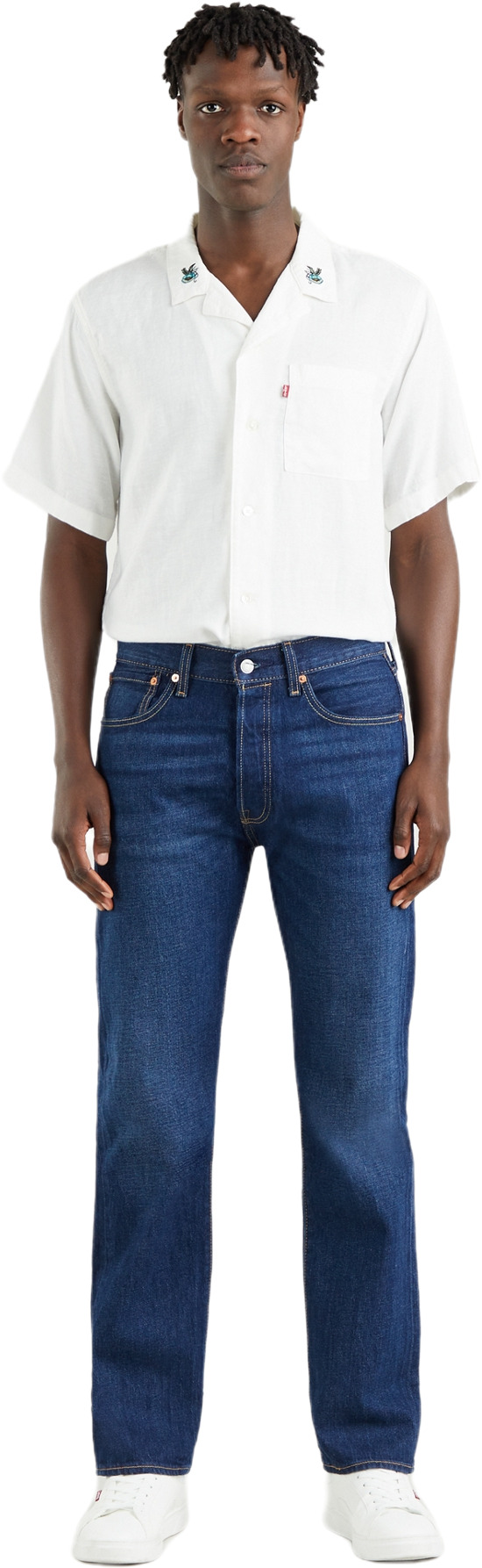 

Джинсы мужские Levi's 00501-3139 синие 34/30, Синий, 00501-3139