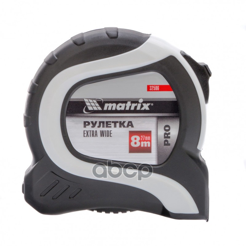 

Рулетка MATRIX Extra Wide PRO 8мx27мм 32586