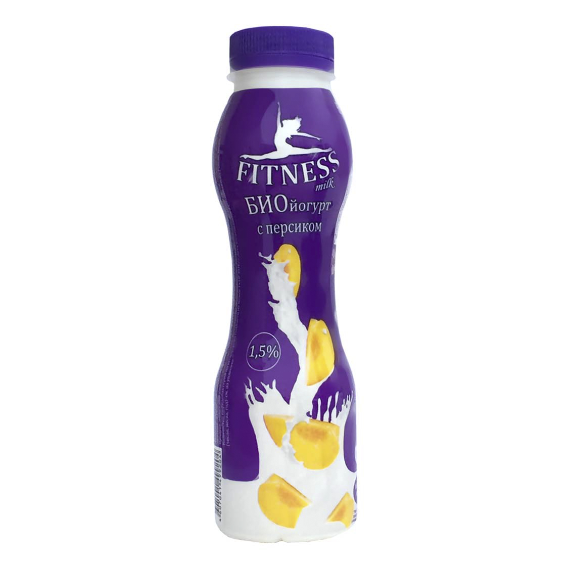 

Биойогурт Fitness Milk с персиком 1,5% 290 г
