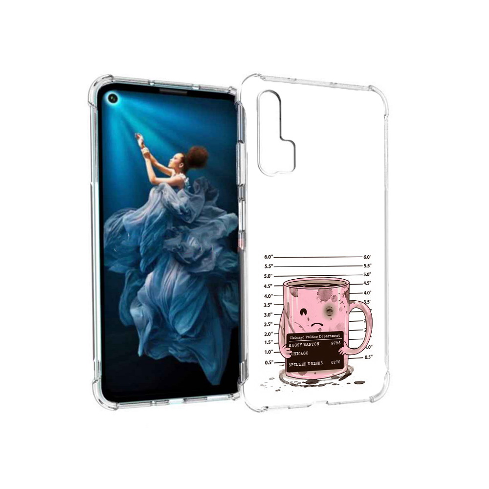 

Чехол MyPads Tocco для Honor 20 Pro кружка (PT129185.18.420), Прозрачный, Tocco