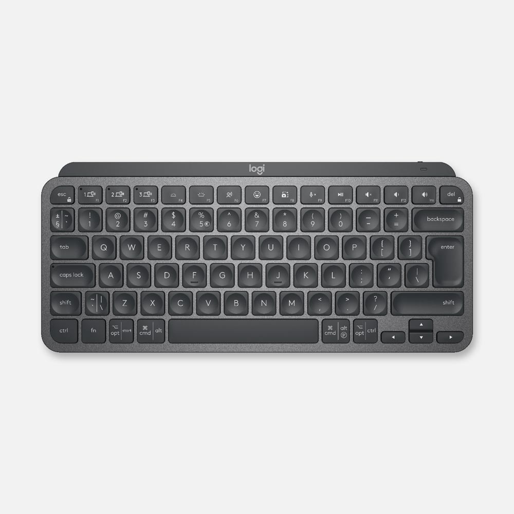 Клавиатура Logitech MX Keys Mini беспроводная, 79 кнопок, графит, 920-010513