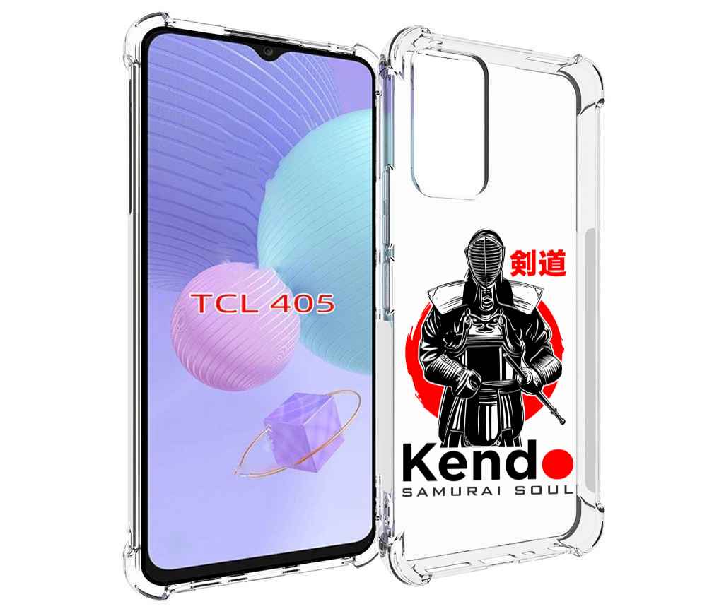 

Чехол MyPads рисованый самурай для TCL 405, Tocco