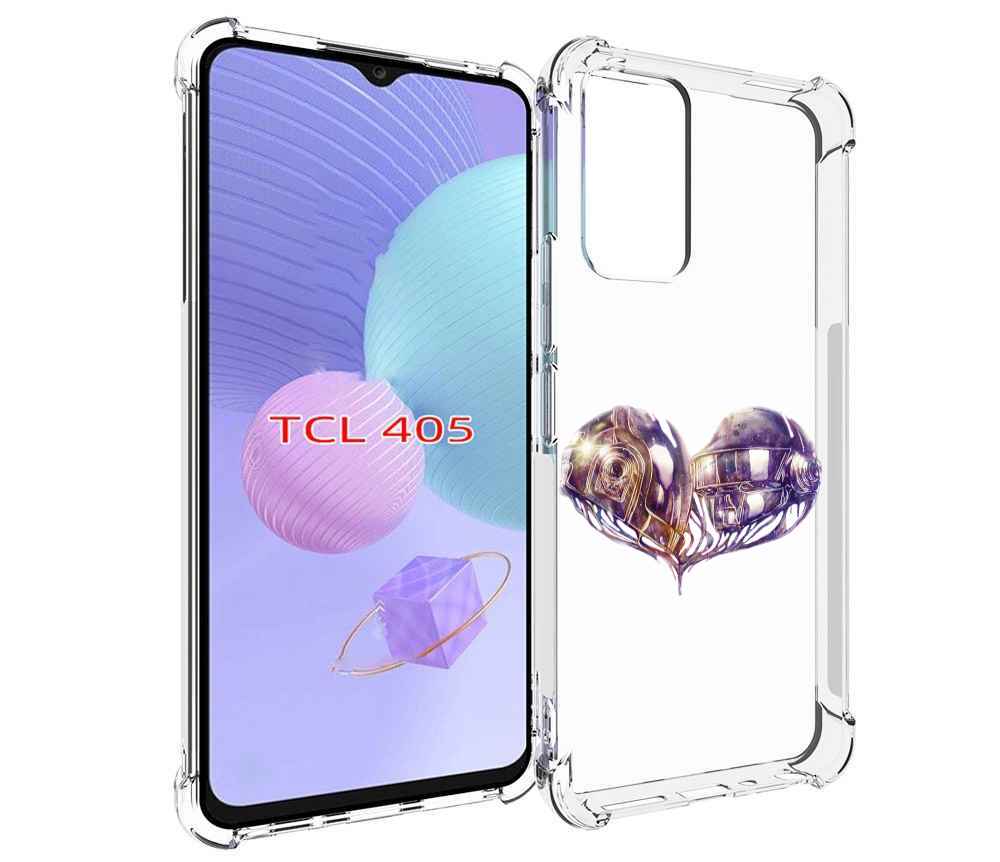 

Чехол MyPads сердце абстракция для TCL 405, Tocco