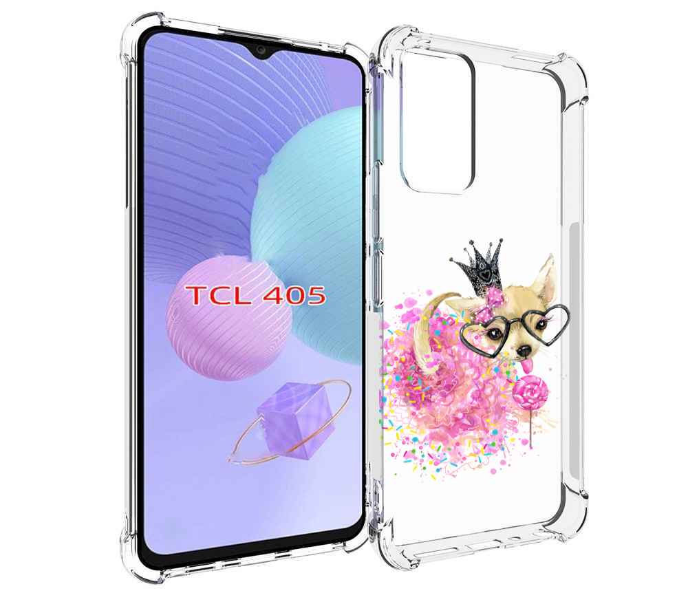 

Чехол MyPads сладкая принцесса для TCL 405, Tocco