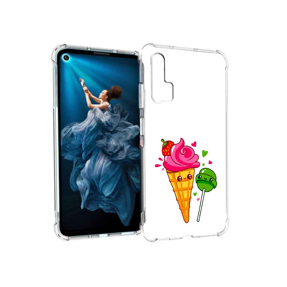 

Чехол MyPads Tocco для Honor 20 Pro Вкусняшки (PT129185.18.45), Прозрачный, Tocco