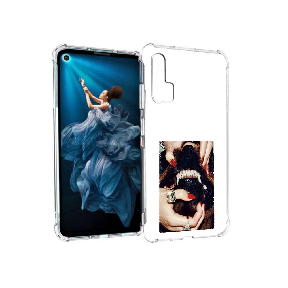 

Чехол MyPads Tocco для Honor 20 Pro маникюр (PT129185.18.457), Прозрачный, Tocco
