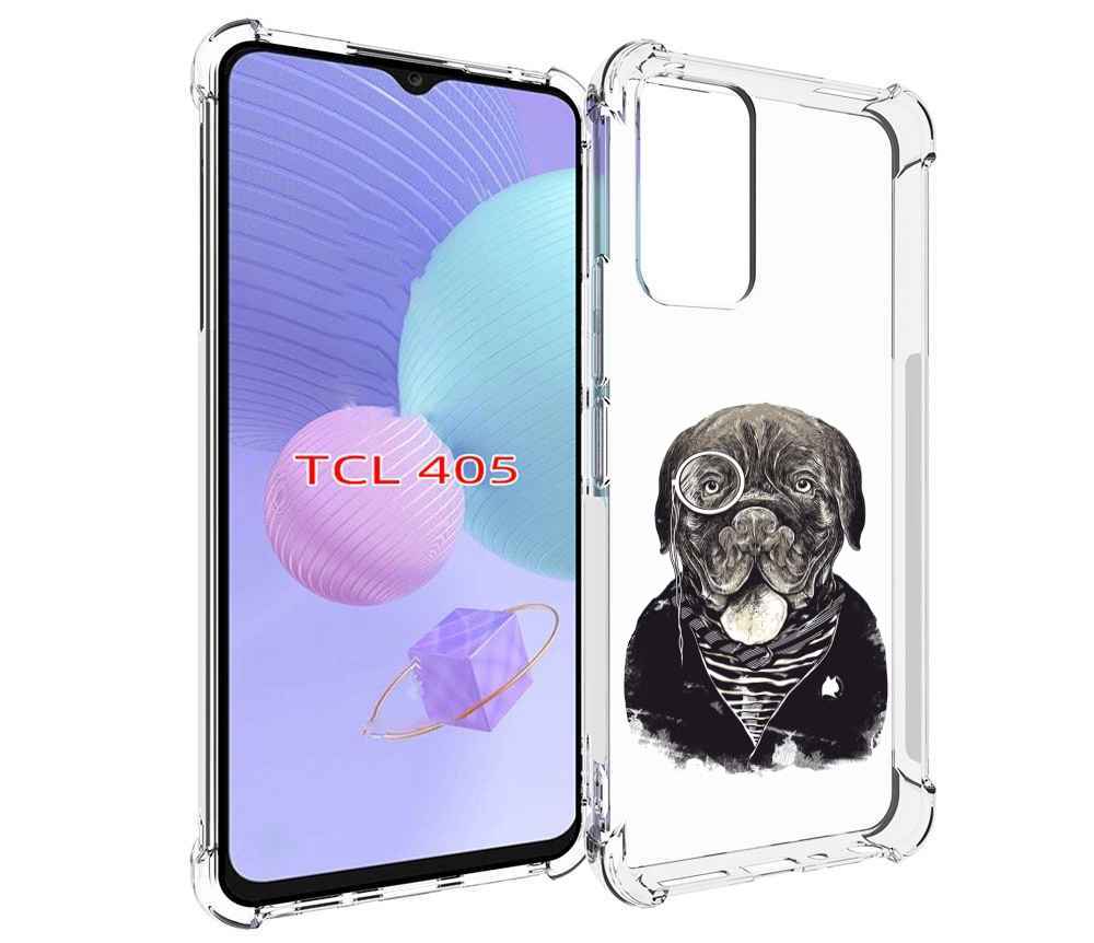 

Чехол MyPads солидный песик для TCL 405, Tocco