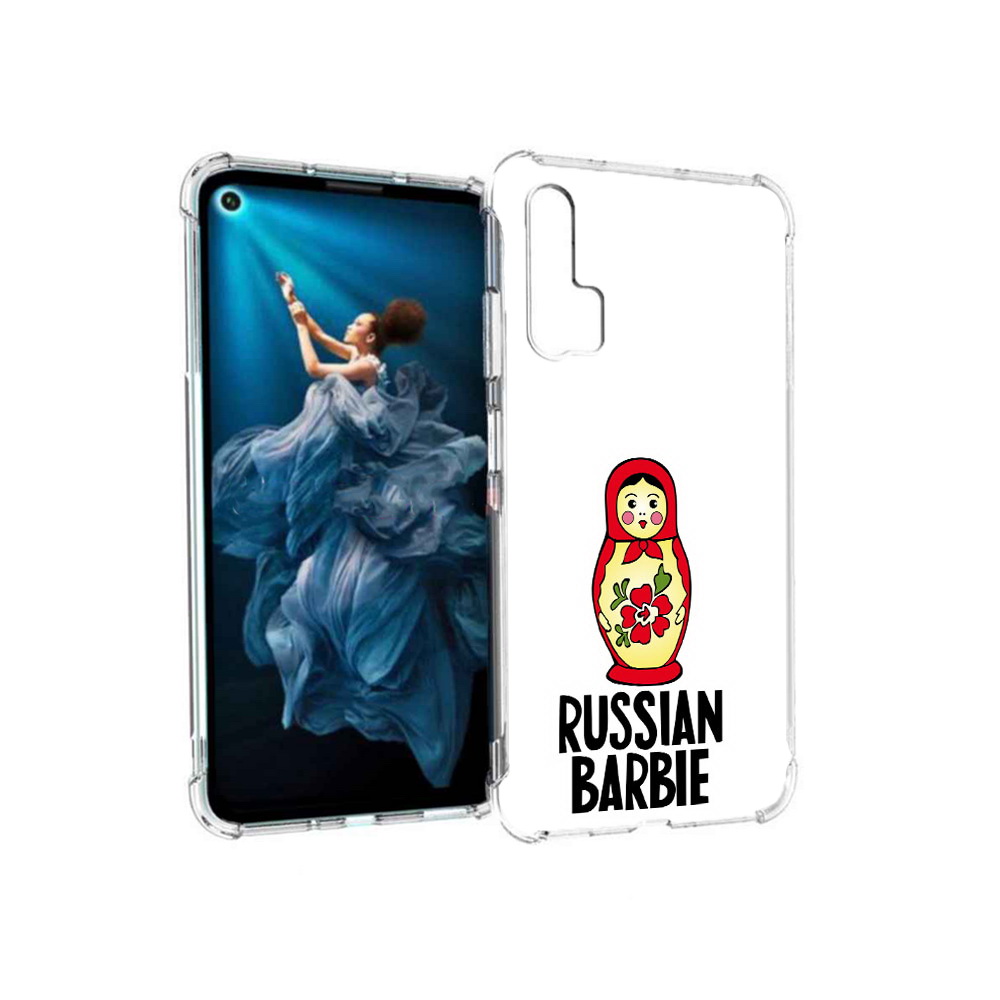 

Чехол MyPads Tocco для Honor 20 Pro матрешка (PT129185.18.459), Прозрачный, Tocco