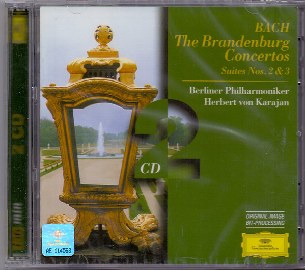 

Bach:The Brandenburg Concertos. Karajan (2 CD)