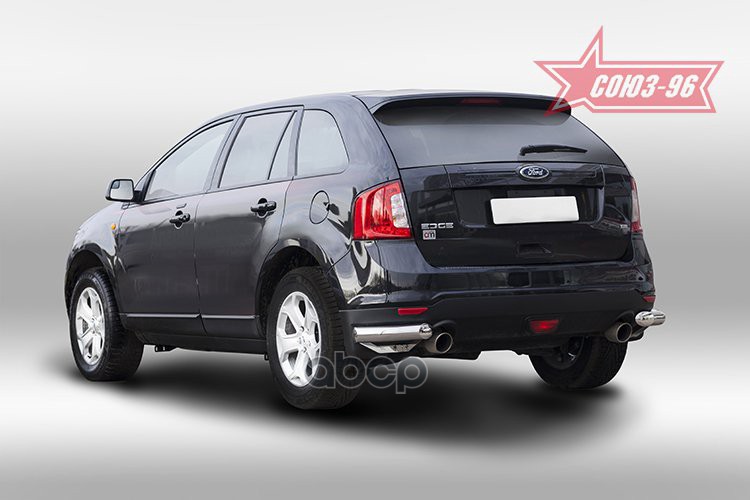 Защита Задняя Уголки D76,Ford Edge 2014-, Fedg.76.5036 / Форд Эдж СОЮЗ-96 арт. FEDG.76.503