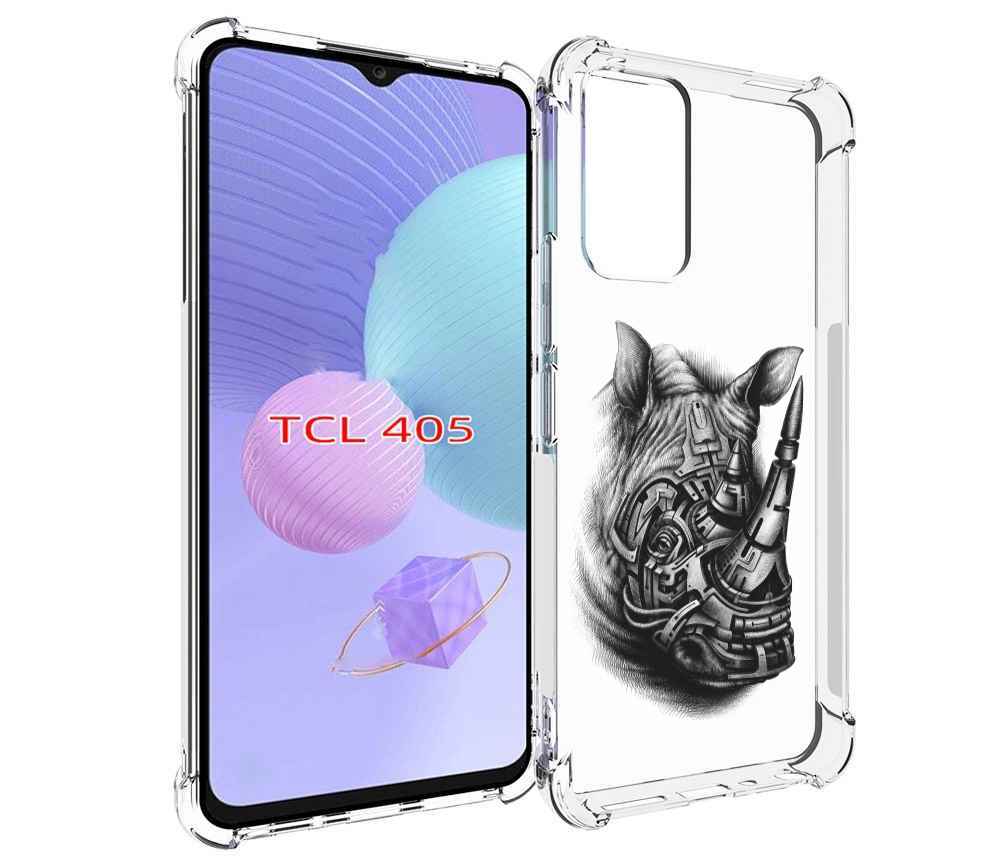 

Чехол MyPads стальной носорог для TCL 405, Tocco