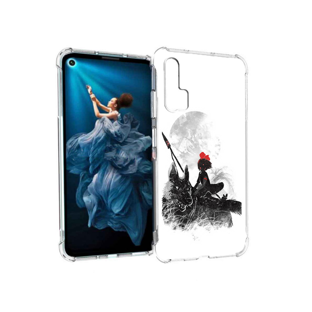 

Чехол MyPads Tocco для Honor 20 Pro мононоке (PT129185.18.481), Прозрачный, Tocco
