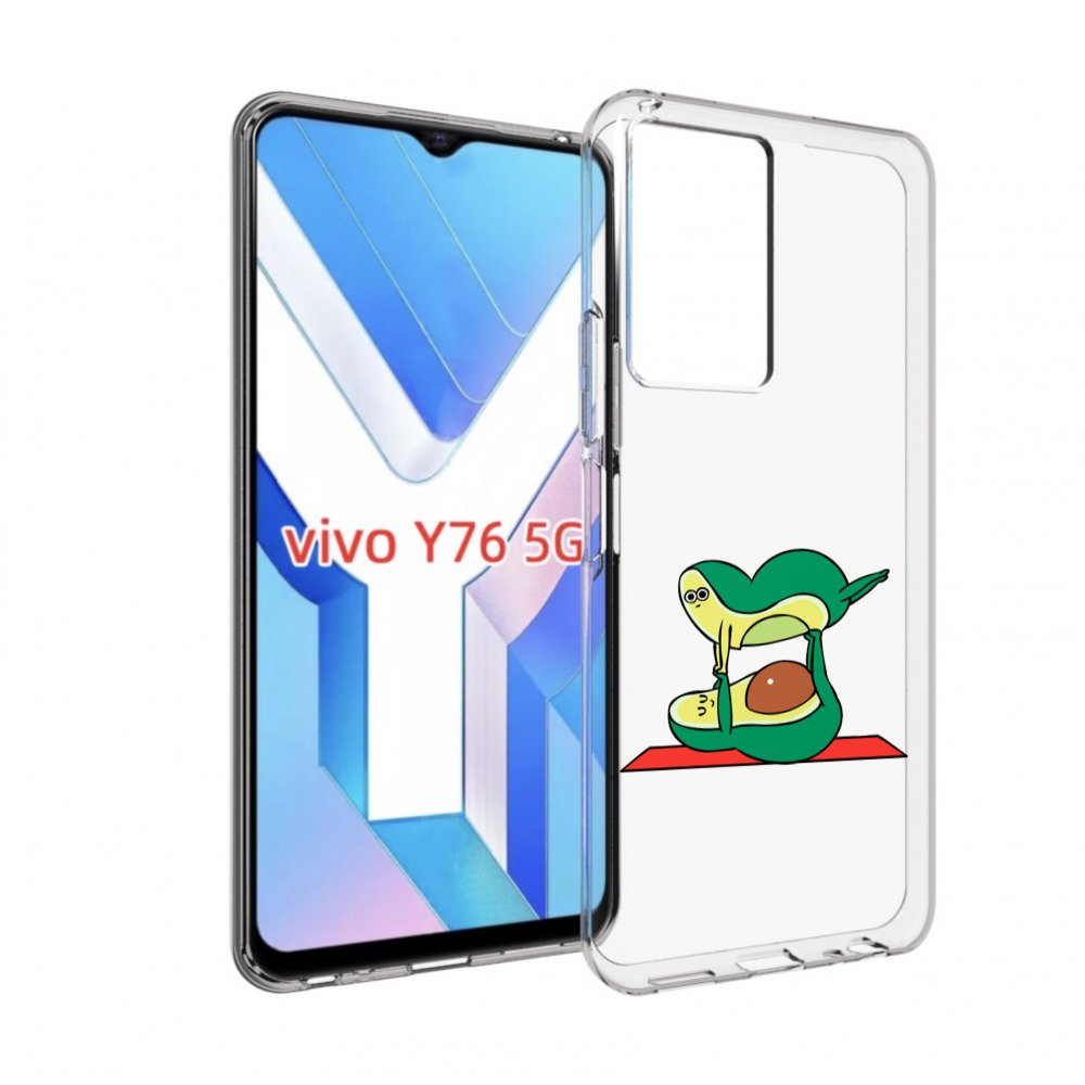 

Чехол MyPads Две-половинки для Vivo Y76 5G, Прозрачный, Tocco