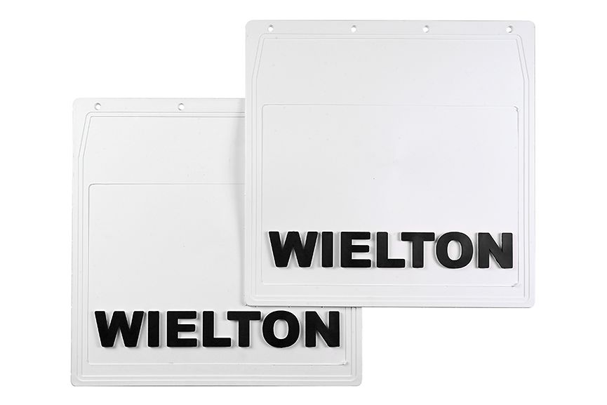 

Комплект брызговиков WIELTON прицепа 400*400 (белая резина с черной надписью)