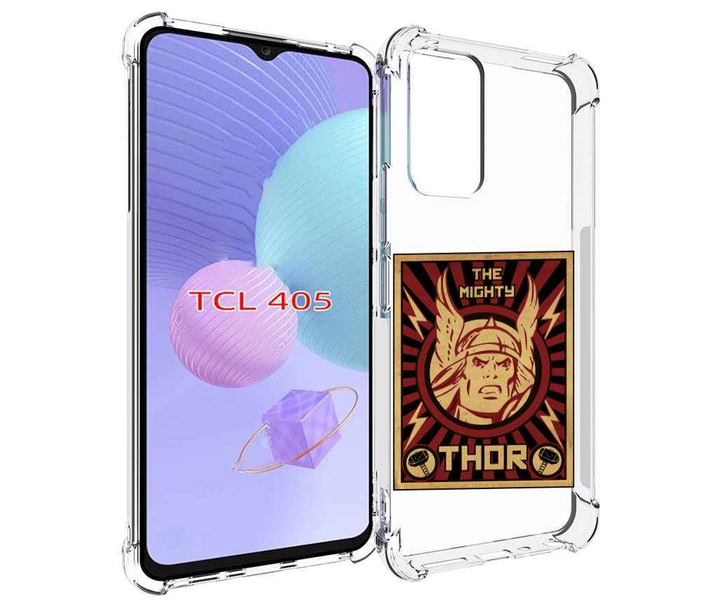

Чехол MyPads тор лицо для TCL 405, Tocco