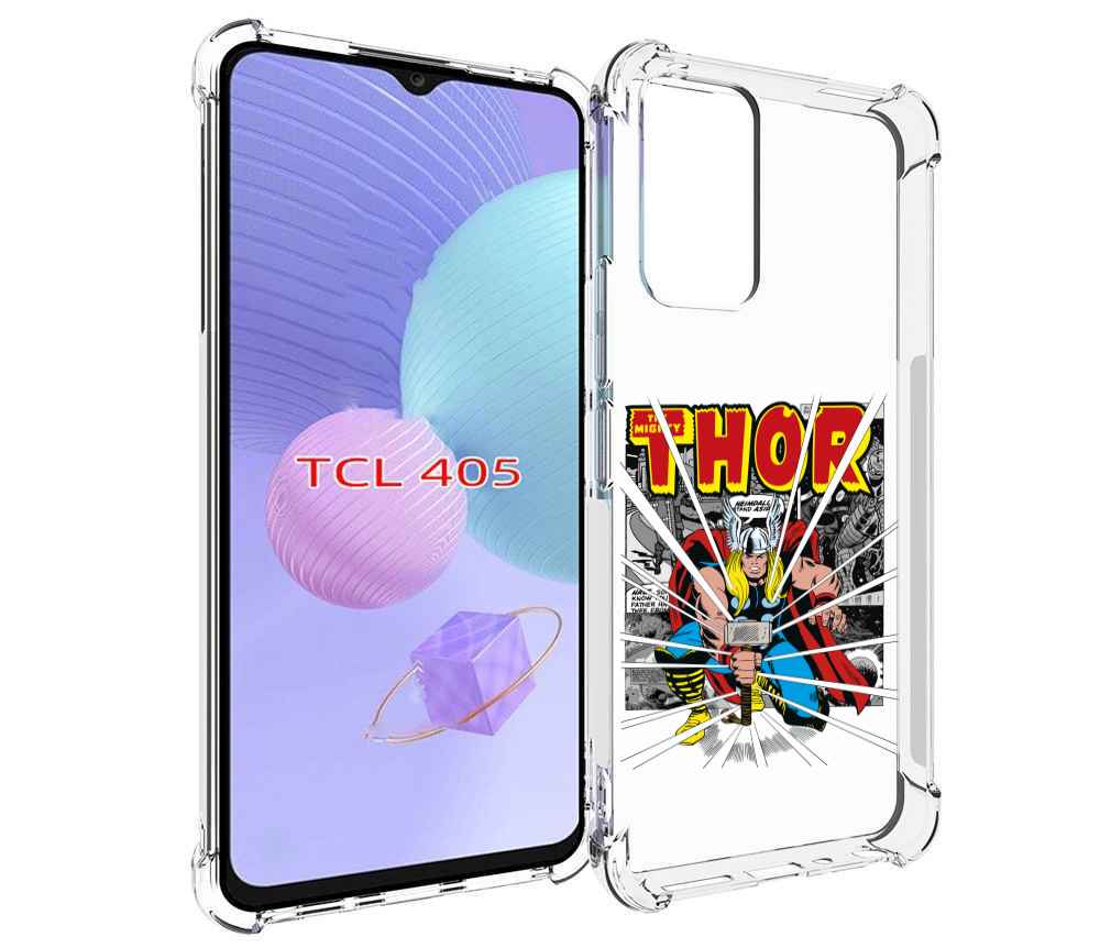 

Чехол MyPads тор рисунок для TCL 405, Tocco