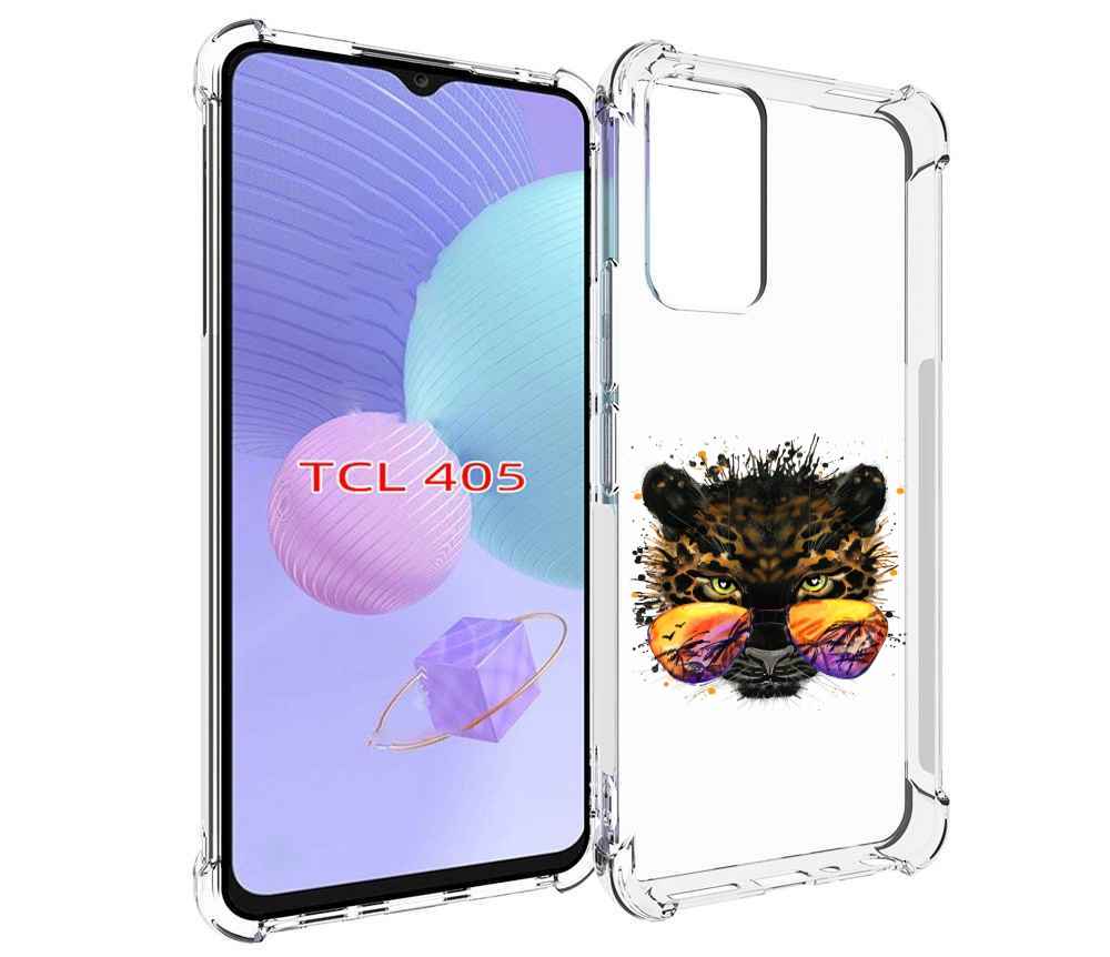 

Чехол MyPads тропический леопард для TCL 405, Tocco