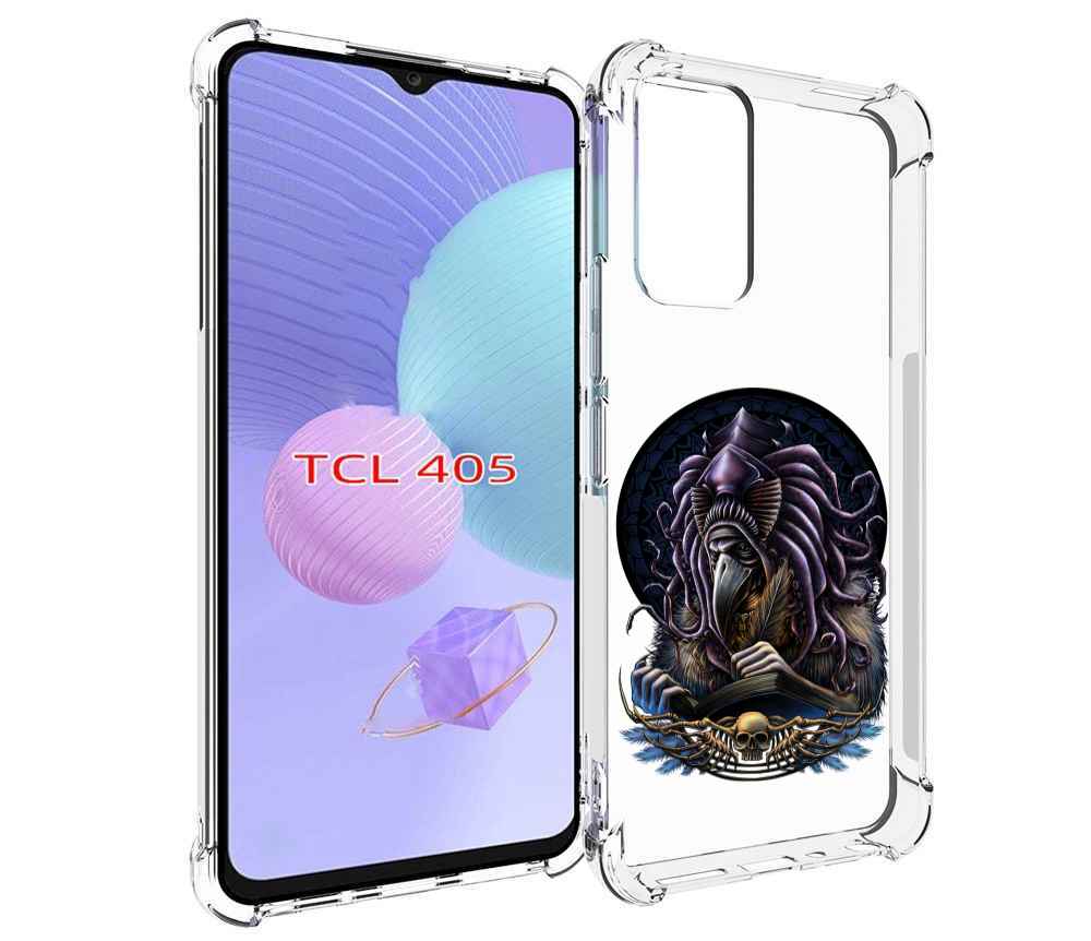 

Чехол MyPads умный ворон для TCL 405, Tocco