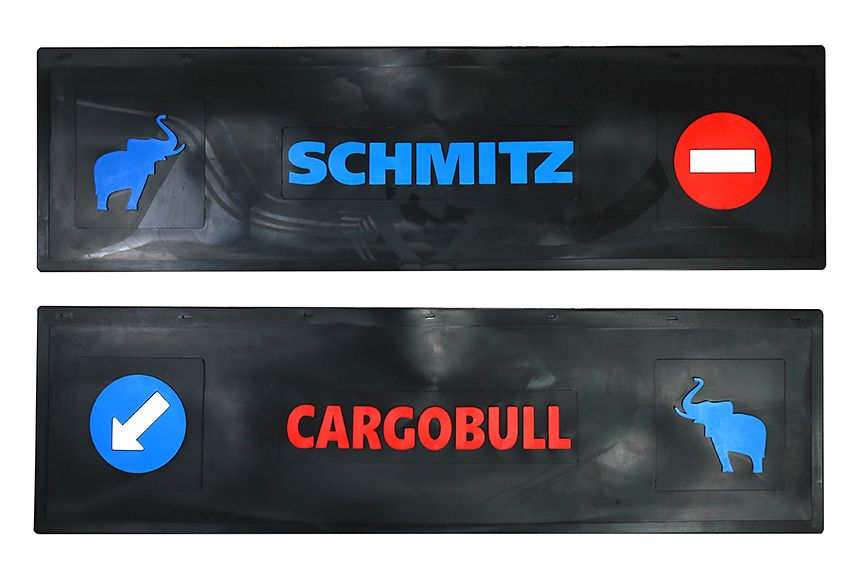 

Комплект брызговиков "SCHMITZ CARGOBULL+ Слон" длинномер из 2-х частей 1200*350