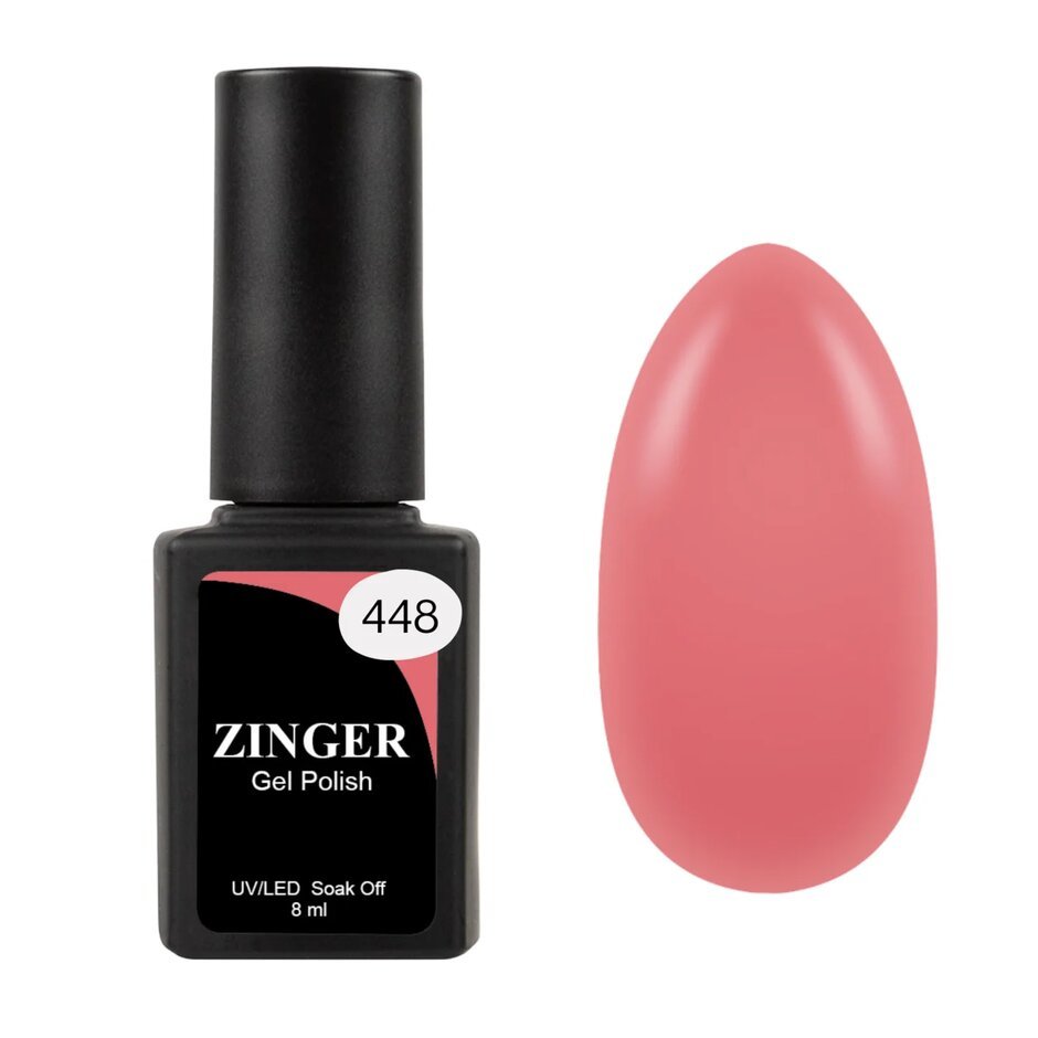 

Гель-лак Zinger 448 Пудровая роза