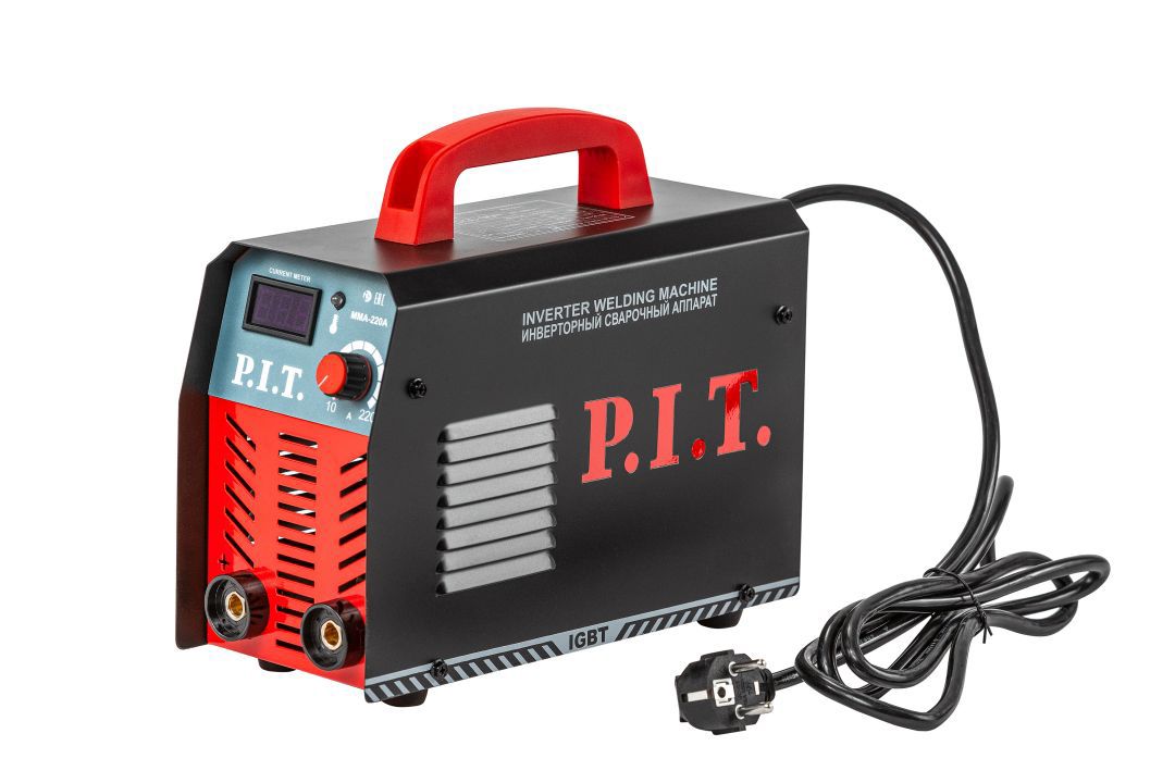 фото Сварочный инвертор p.i.t. pmi220-c2 igbt(220 а,пв-30,1,6-3.2 мм,5,8квт)