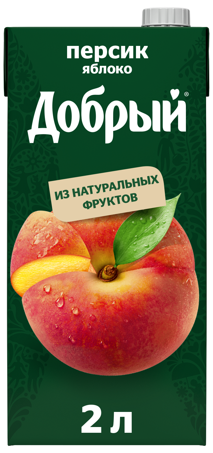 Добрый персик яблоко. Сок добрый персик-яблоко, 2 л. Нектар добрый персик-яблоко 2л. Сок добрый 2л персик. Сок добрый с мякотью персика и яблока.