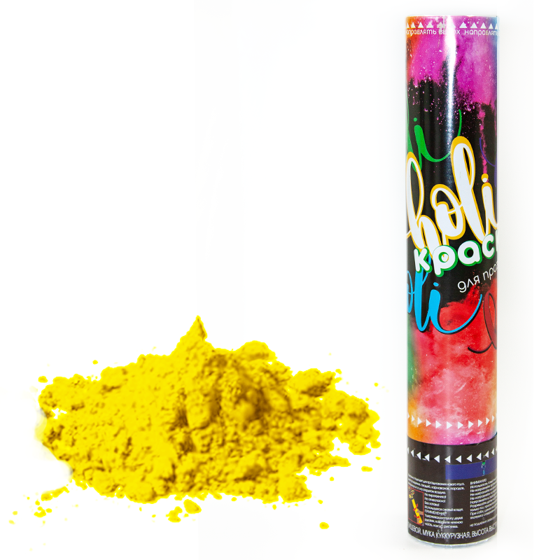 Хлопушка пиротехническая Дон Баллон Краска Холи 823135 1 шт.