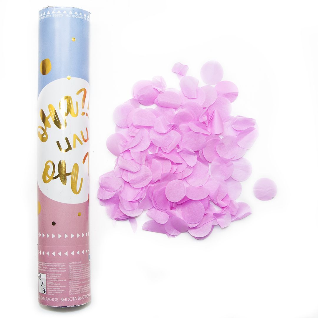 Хлопушка пиротехническая Дон Баллон Гендер Пати 823141 1 шт.