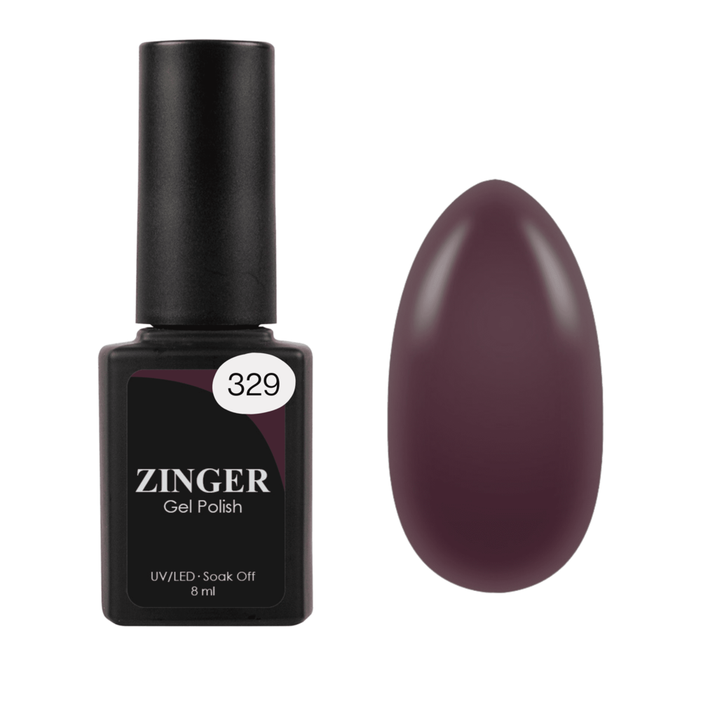 

Гель-лак Zinger 329 Сливовый
