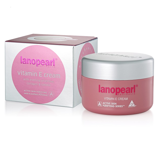 фото Крем витамин е с маслом вечерней примулы, коллагеном и ланолином lanopearl vitamin e cream