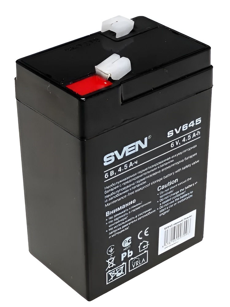 Аккумулятор для ИБП Sven SV 645 4.5 А/ч 6 В (SV-0222064)