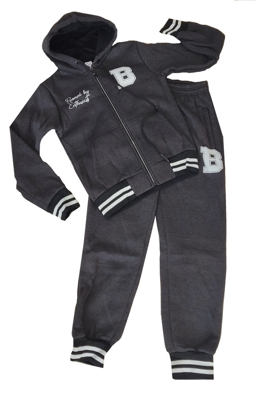 Костюм повседневный Линда 32008, серый, 128