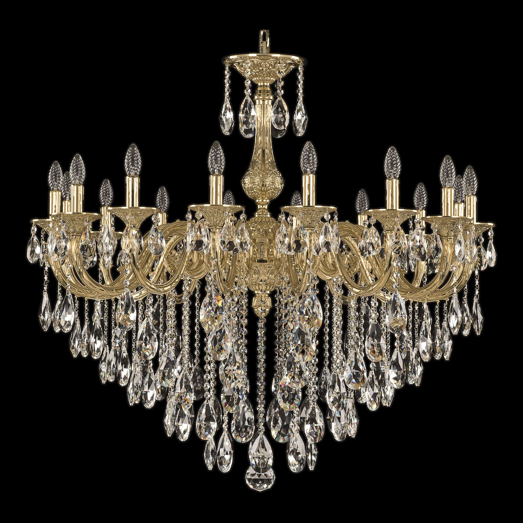 фото Хрустальная люстра 71101/16/360 b g bohemia ivele crystal
