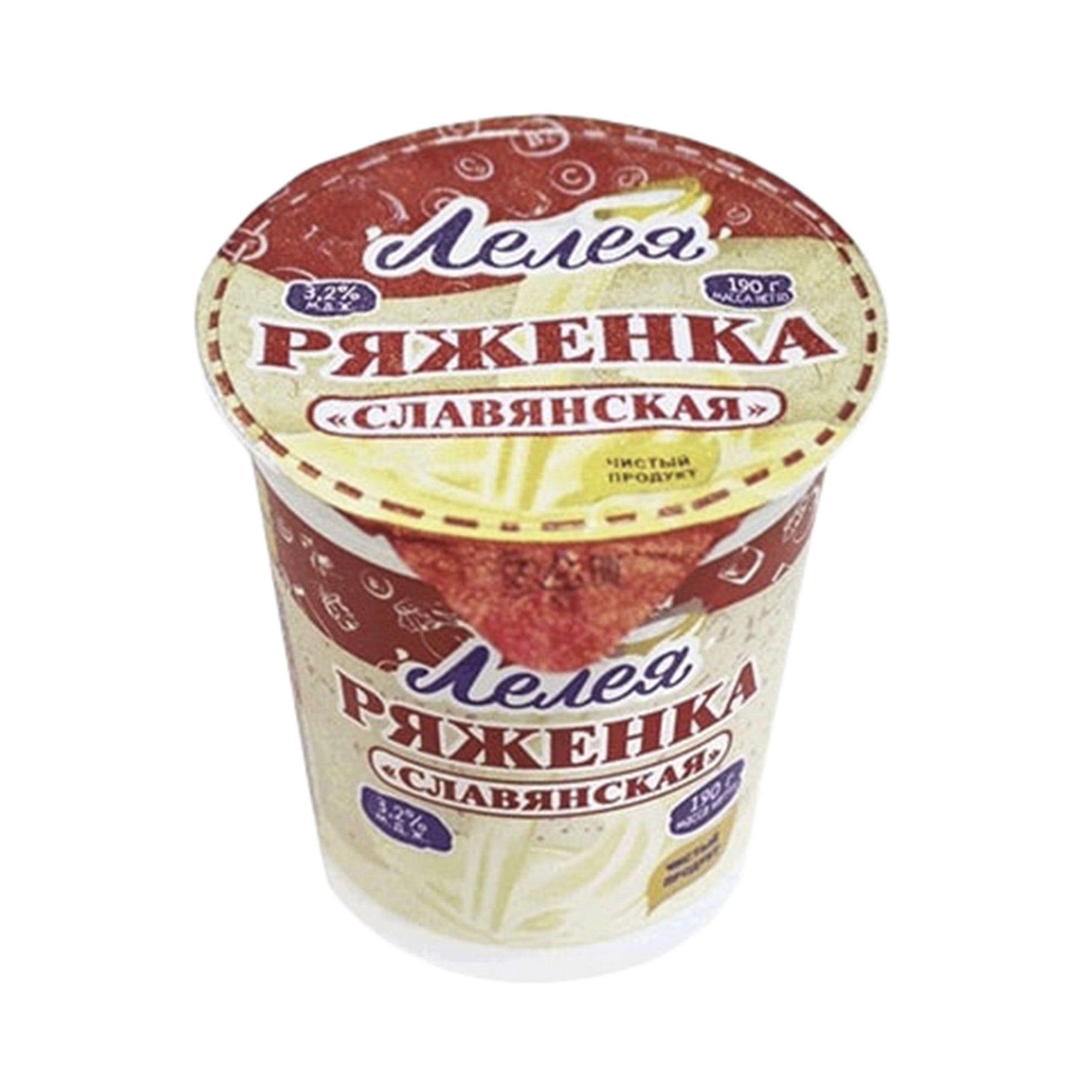 

Ряженка Лелея Славянская 3,2% 190 г