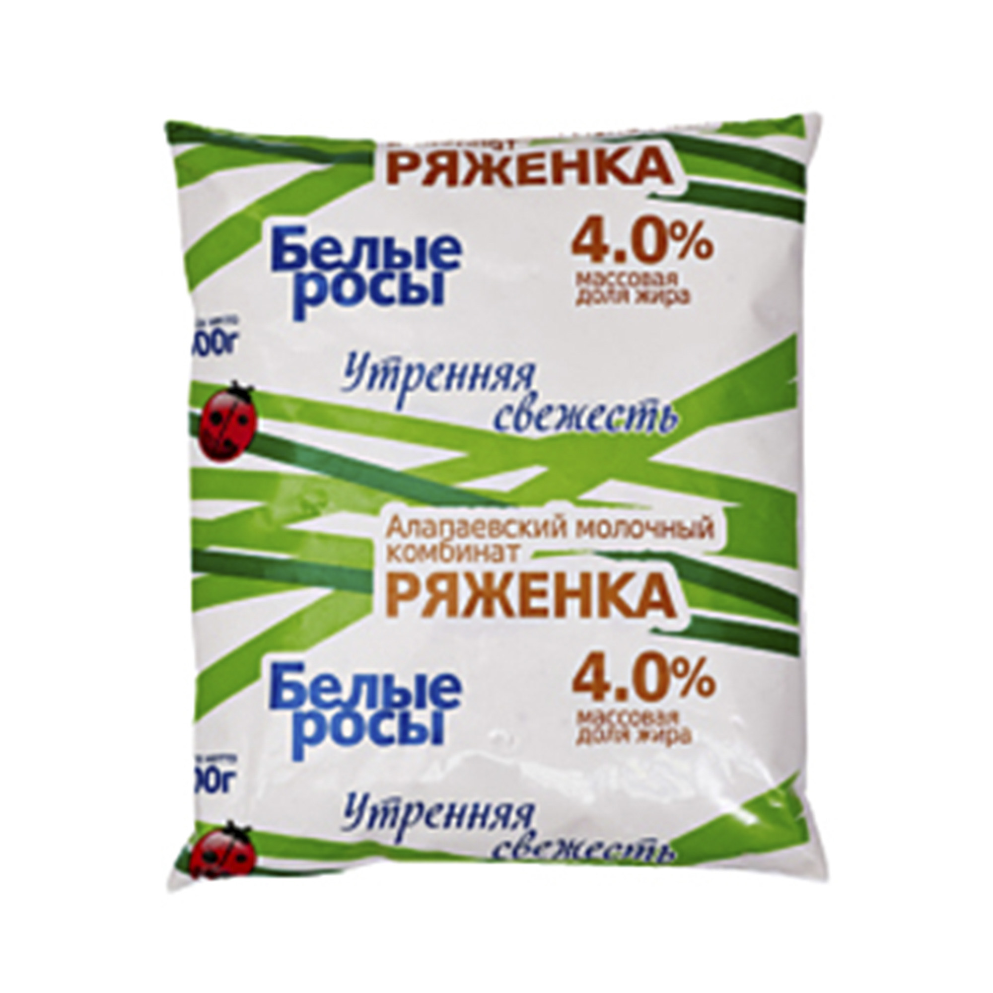 

Ряженка Белые росы 4% 500 г