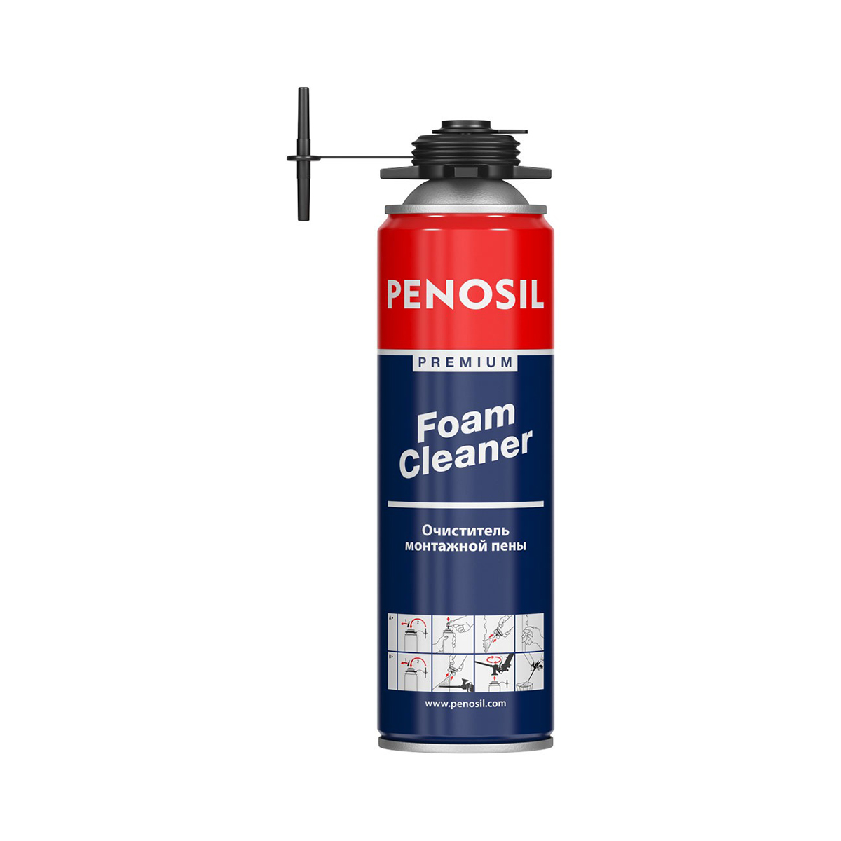 Очиститель монтажной пены Penosil Premium Foam Cleaner, 500 мл