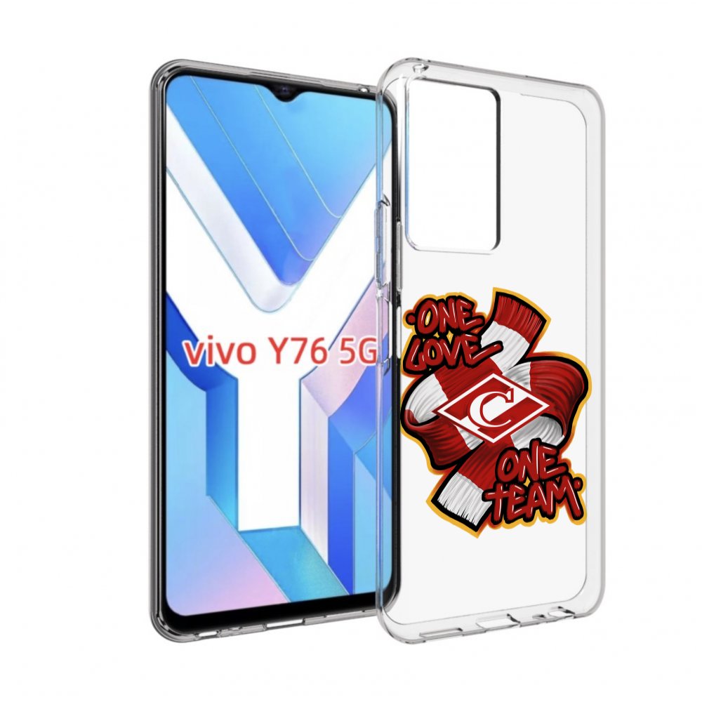 

Чехол MyPads Одна любовь-Спартак для Vivo Y76 5G, Прозрачный, Tocco