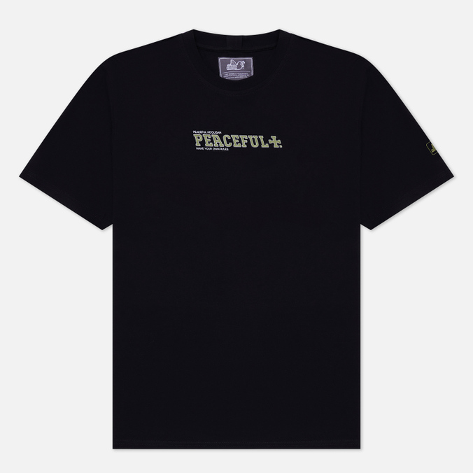 

Футболка мужская Peaceful Hooligan PHAW22PRITEE12-BLK черная L, PHAW22PRITEE12-BLK
